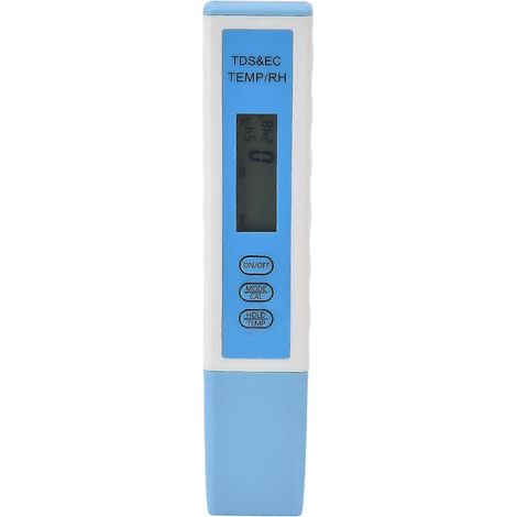 Testeur de qualité de l'eau 4 en 1 intelligent, haute précision, stockage automatique des données, étanche IP67, EC-mètre compatible avec les laboratoires de piscine - YM (1/5)