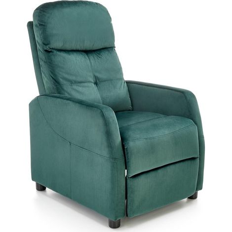 Sillón reclinable Houston 992, Turquesa, 103x64x84cm, Tapiz