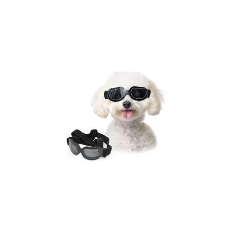Noir Lunette pour Chien Anti UV Anti Neige Lunettes pour Petit Chien Chiot Chat Lunettes de Protection (1/5)