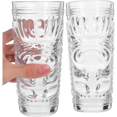Bicchieri Tiki Esotici Set da 2 pezzi 420 ml Trasparenti (1/5)