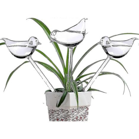 Arrosoir automatique en verre imitation, lot de 6 (1/5)