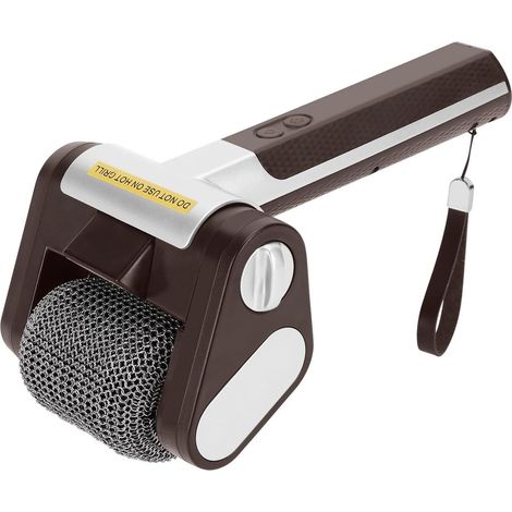 Convient pour le nettoyage de gril électrique sans fil avec lumières - Brosse de nettoyage pour barbecue pour un entretien facile du gril (1 brosse de nettoyage)-AquaForge (1/5)