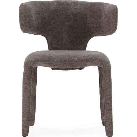Pack de 2 sillas md-Roberta tapizado textil gris oscuro, 76cm(alto) 58cm(ancho) 55.5cm(largo) (1/5)
