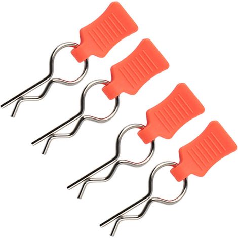 Ensemble de fixation pour châssis de voiture télécommandée 1/5 1/8, accessoires compatibles Traxxas en orange (1/5)
