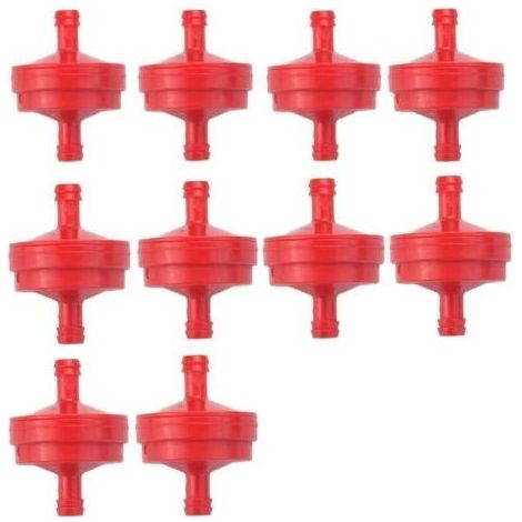 Kaelt - 10 PCS Filtre à Carburant pour Tondeuse à Gazon Filtre Essence Tondeuse à Gazon Filtre Essence Tondeuse à Gazon Filtre à Carburant pour Briggs & Stratton 298090 298090S 1/4 \ (1/3)