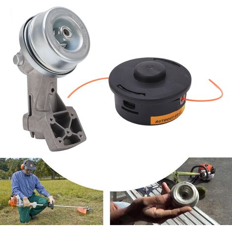 Carter de boîte de vitesses + tête de coupe pour Stihl FS74 FS90 FS130 (1/5)