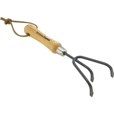 Kent & Stowe 70100287 Carbon Steel Hand 3-Prong Cultivator, FSC K/S70100287