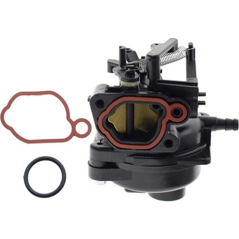 Carburador 799584 – Adecuado para cortacésped Briggs & Stratton 9P702 09P702 550EX, incluye 2 juntas. (1/5)