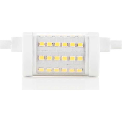 R7S LAMPADINA LINEARE DECENTRATA A LED 8W LUCE CALDA 3000K DIMMERABILE IDEALLUX