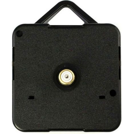 Mécanisme D'Horloge - Fonctionne Sur Pile AA - Pour Montage Horloge Murale - Dimensions 5,5 x 3,8 x 5,5 cm - Noir (1/5)