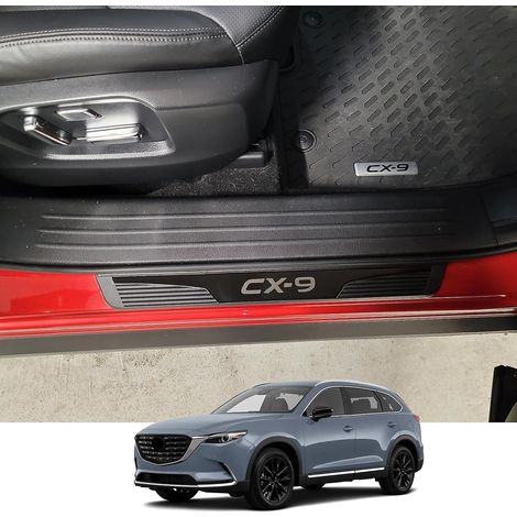 Accessoires automobiles - Protection décorative de seuil de porte pour Mazda CX-9 CX9 2017-2024 - Pièces automobiles ( ) (1/5)