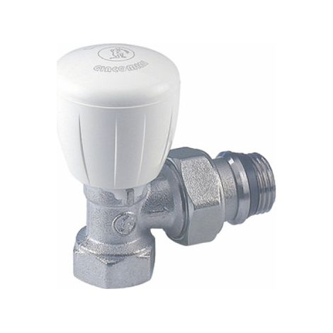 Giacomini – Corps thermostatisable équerre d'arrêt 3/8" – Température 5-110°C – Pression max 16 bar – R421X132