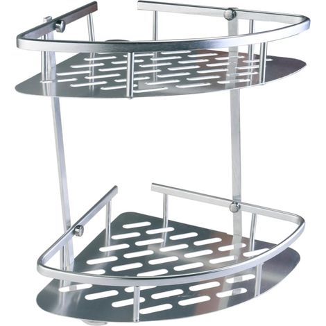 d angle en aluminium pour salle de bain et douche 2 niveaux (1/5)