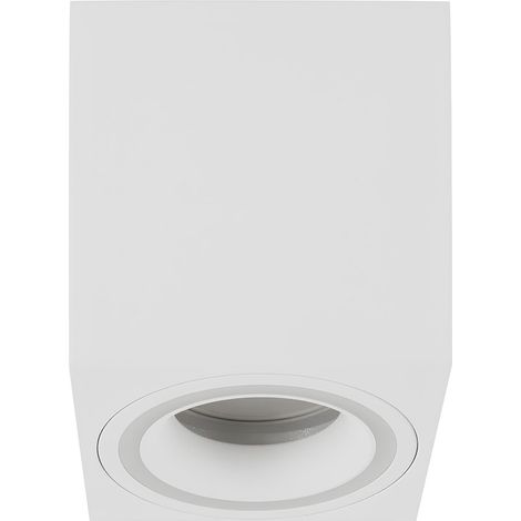 Spot plafond moderne blanc carré GU10 25W Kobald Rabalux (1/3)