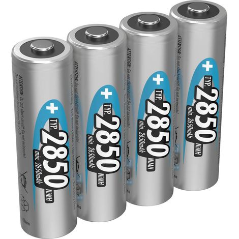 Pile rechargeable LR6 (AA) NiMH Ansmann HR06 2650 mAh 1.2 V 4 pc(s) (1/10)