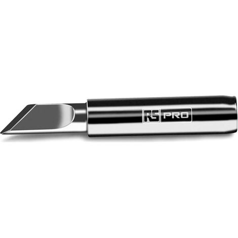 Panne de fer à souder RS PRO RS PRO, Couteau droit, série AT, 2 mm, pour Fers et stations de soudage de RS Pro ( Prix pour 1 )
