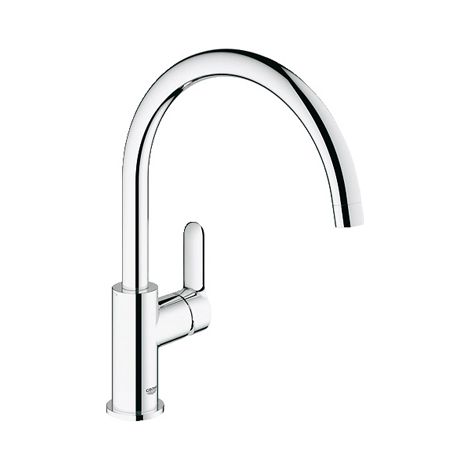 MONOCOMANDO PER LAVELLO CON BOCCA GIREVOLE BAUEDGE- Cromo- GROHE- pezzi 1 (1/2)