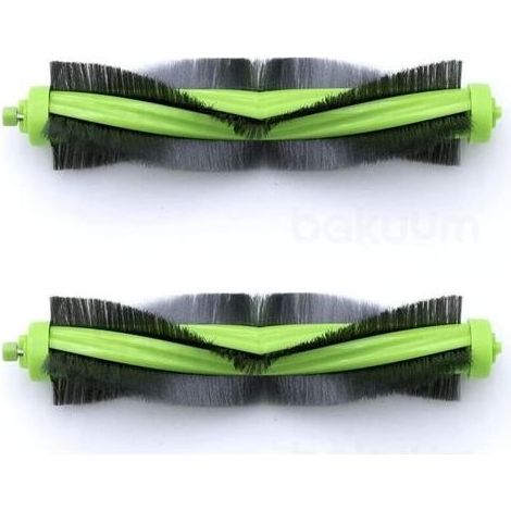 Lot de 2 rouleaux principaux, brosse centrale pour iRobot Roomba Combo R1138 / R111840 Pack pièces de rechange et accessoires pour robot aspirateur.