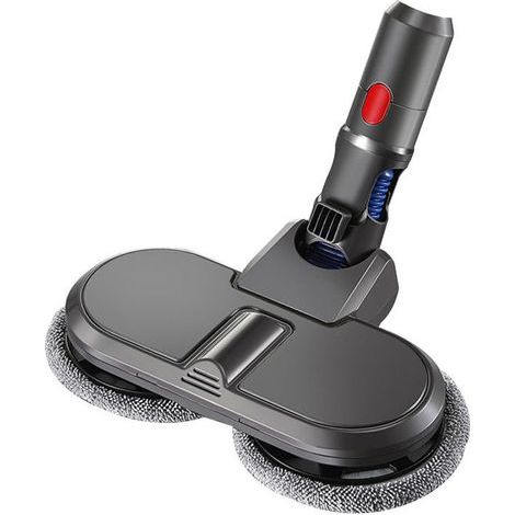 1 Tête De Balai Électrique + 6 Serpillères De Nettoyage + 1 Réservoir D'eau Fendu Pour Aspirateur Dyson V7 V8 V10 V11 (1/4)