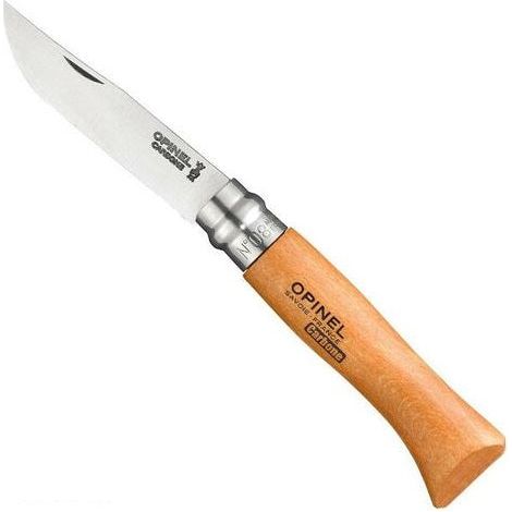 Coltello nichelato Opinel virobloc - 72 mm.