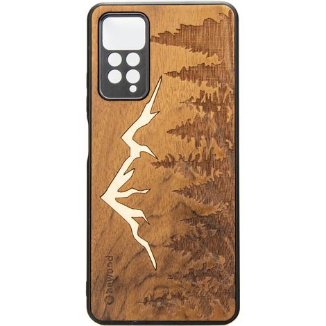 Custodia in legno per Xiaomi Redmi Note 11 Pro IMBUIA MOUNTAINS