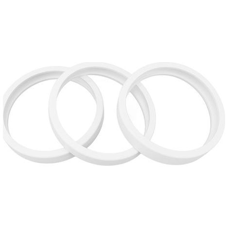 3-teiliger Poolreiniger-Reifen C10 aus Gummi, Ersatzreifen für Poolreiniger 180, 280, 360 und 380, weiß (1/5)