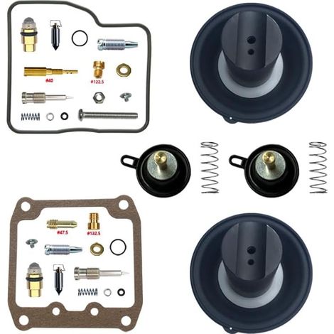 Vergaser Reparatursatz für VX800 1990-1996 800 800cc V-twin  BDS36SS Vergaser für VX 1992 1994 V-Twin Reparatur Teile Motorrad Überholung Ersatz Schwimmer Nadelventil Düsen (1/4)