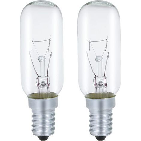 Lot de 2 Ampoule E14 40W 230V Dimmable Blanc Chaud Hotte Aspirante (1/5)