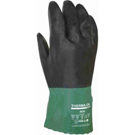 5630/9 GUANTE NEOPRENO SOBRE SOPORTE DE ALGODON INTERLOCK LARGO 30 CM BOLSA NEUTRA INDIVI - JUBA