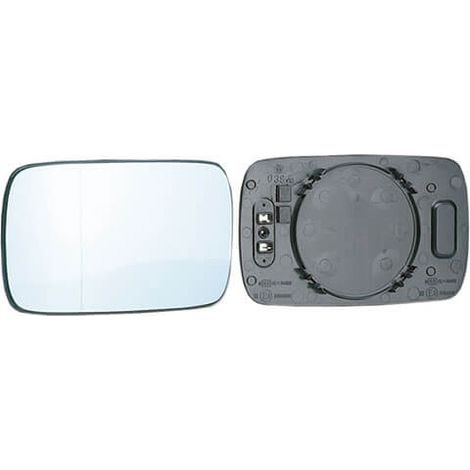 Verre de rétroviseur gauche ou droit bleu asphérique chauffant BMW Serie 3 E46 1998-2005