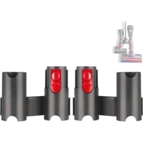 Lot de 2 supports de rangement pour aspirateurs Dyson V7 V8 V10 V11 V12 V15 Outsize sans fil pour aspirateur balai sans fil, station d'accueil-aspirateur dyson (1/4)