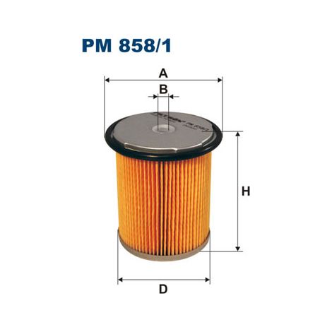 Filtro carburante PM858/1 Filtro