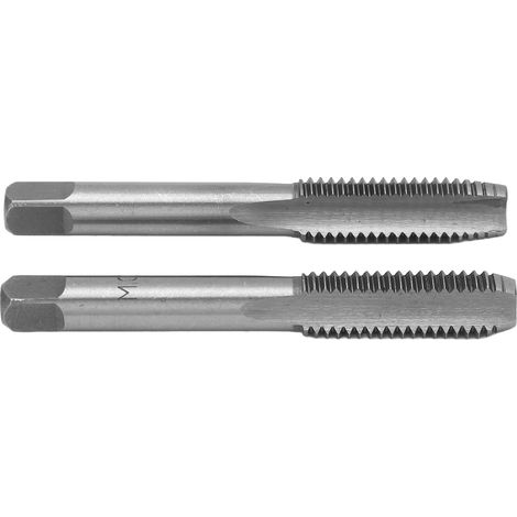 2-teiliger HSS-Gewindebohrersatz, 3 gerade Schneiden, metrisches Gewinde, M10x1,5 mm Gewindeschneidwerkzeug (1/5)