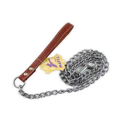 Polsino in pelle con catena e cinturino 1000x20 mm 07010