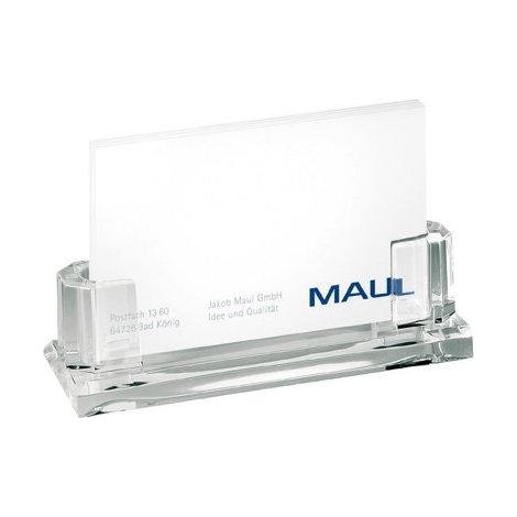 Maul Porta biglietti da visita trasparente 110 x 44 mm