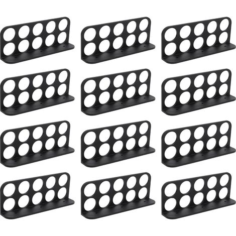 Ortviai Support de Câbles ABS 164mm 10 Trou Porte-Câbles pour Gestion des Câbles Electriques et Bus Modulaire (1/5)