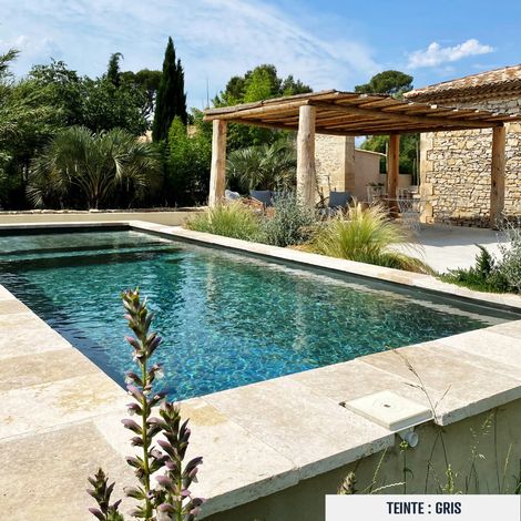 Arcane Industries – Enduit d'étanchéité piscine béton 25 kg – Résistant à la contre-pression – Application sur supports humides – Non toxique, imperméable