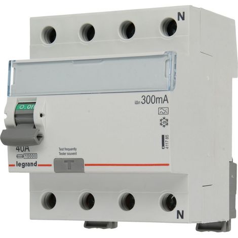 Interrupteur différentiel TX3 40 A/300 mA