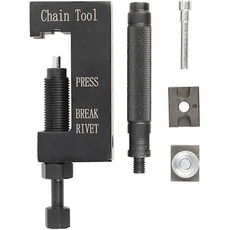 Dérive-chaîne, outil de poinçonnage de rivets, extracteur de chaîne de distribution, dérive-chaîne noir (1/5)