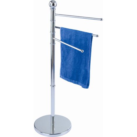 PIANTANA BIS PORTASALVIETTE 3 BRACCI H92CM CROMO