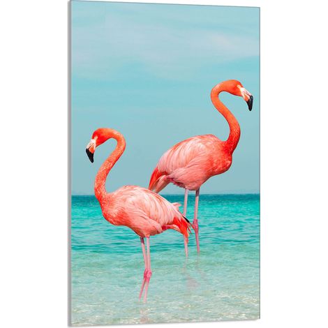 Tabla de cortar de vidrio 30x52 Flamingo (1/5)