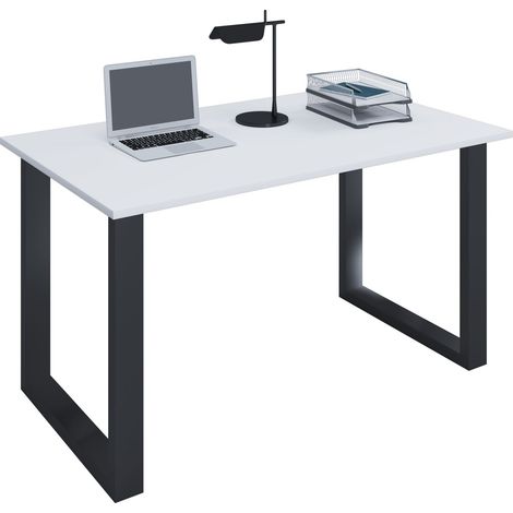 Mesa de oficina de escritorio 140x80 Lona U 76x140x80 - VCM