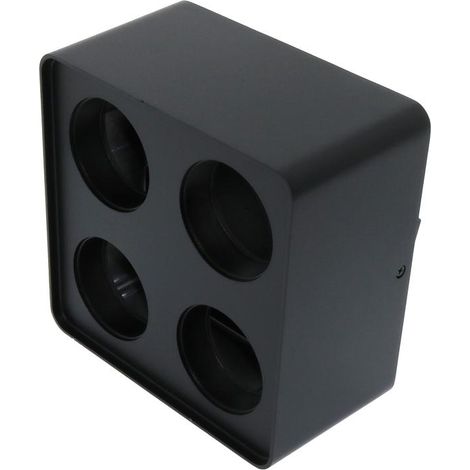 IluminaShop - Aro de Superficie Negro Para 4 Modulos 10W Serie Cobfix (1/3)