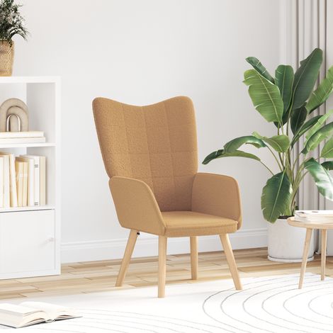 vidaXL fauteuil Beige 62 x 67 x 95,5 cm Tissu Sherpa (1/5)