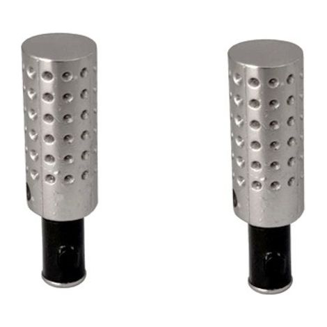 tapas finales para barra de acristalamiento, diámetro 10 mm, diseño gris, CESSOT CESSOT