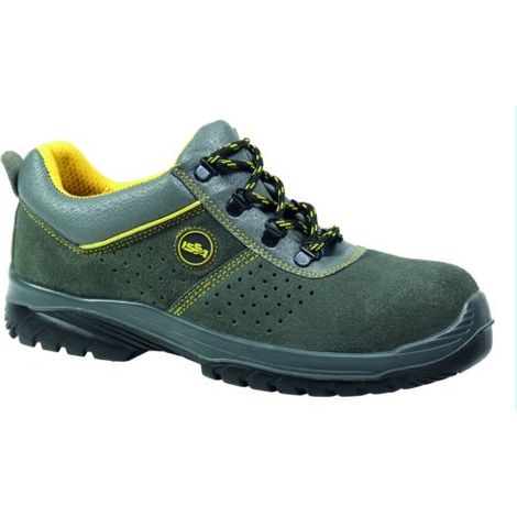 Zapato de Seguridad S1P SRC Perforado Gris Modelo 35120 Talla 48 INDUSTRIAL STARTER