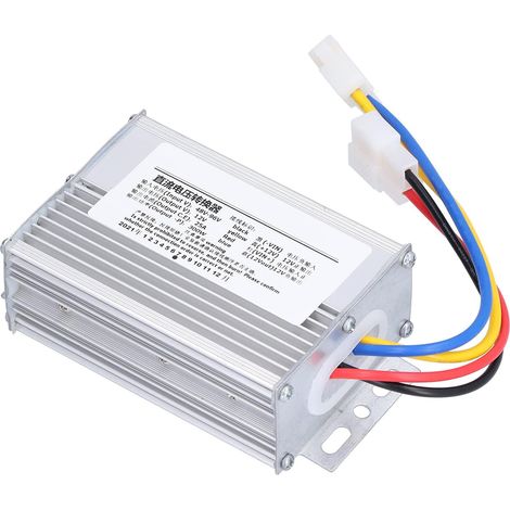 Convertisseur DC 48V-96V à DC 12V 25A 300W IP66 Convertisseur de Tension étanche, Sortie CC Stable Étanche Efficace Transformateur D'alimentation Module Abaisseur Composant électronique (1/5)