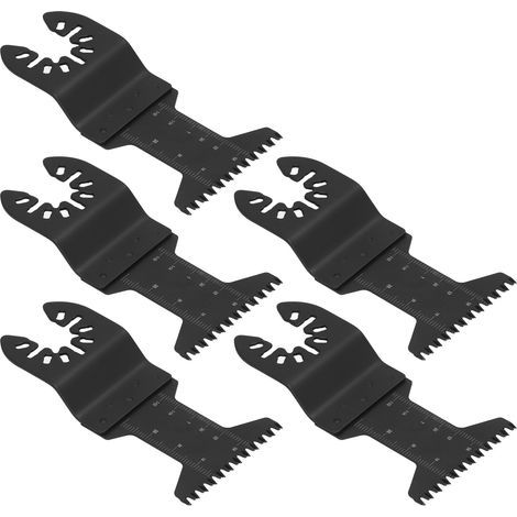 Multi-purpose oscillating blade set, quick-release universal tool for wood, plastic, 44mm high-carbon steel (1/5)
