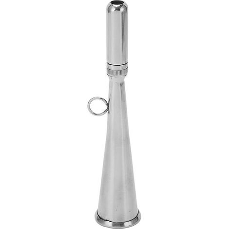 Bocina de niebla portátil para barcos, accesorio desmontable de acero inoxidable, súper potente (150 dB) para camiones, trenes, barcos y todoterrenos. (1/5)