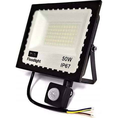 LED-Außenleuchte mit Bewegungsmelder 50W DUSK IP65 (1/5)